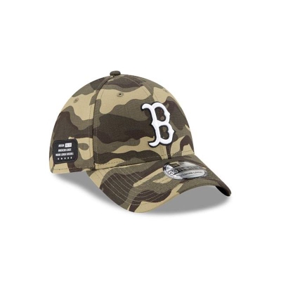 Boston Red Sox Gorra | New Era MLB Armed Forces Weekend 39thirty Stretch Fit Cap Mexico - Verdes